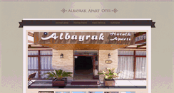 Desktop Screenshot of albayrakapartotel.com
